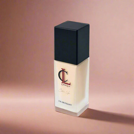 Chin Up Face Foundation, Cherry Lady Beauty, Vegan foundation, spf 15, spf, matte finish, filter effect, mineral, waterproof, vitamin E, Saudi, UAE