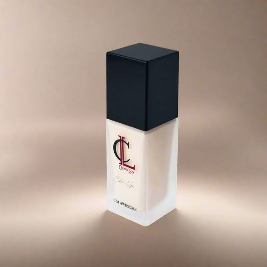 Chin Up Face Foundation, Cherry Lady Beauty, Vegan foundation, spf 15, spf, matte finish, filter effect, mineral, waterproof, vitamin E, Saudi, UAE