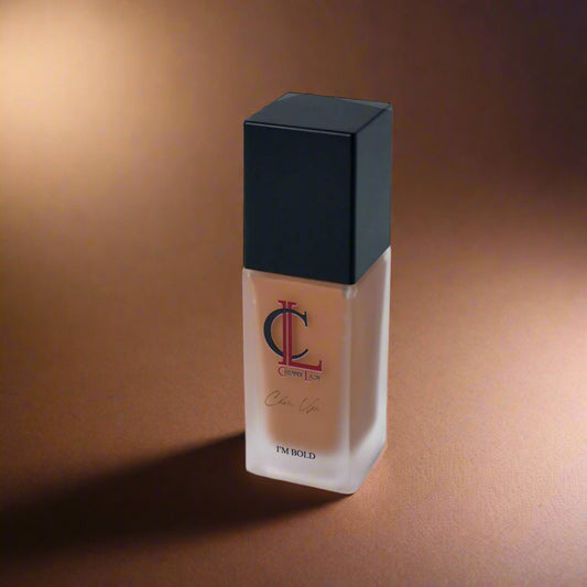 Chin Up Face Foundation, Cherry Lady Beauty, Vegan foundation, spf 15, spf, matte finish, filter effect, mineral, waterproof, vitamin E, Saudi, UAE