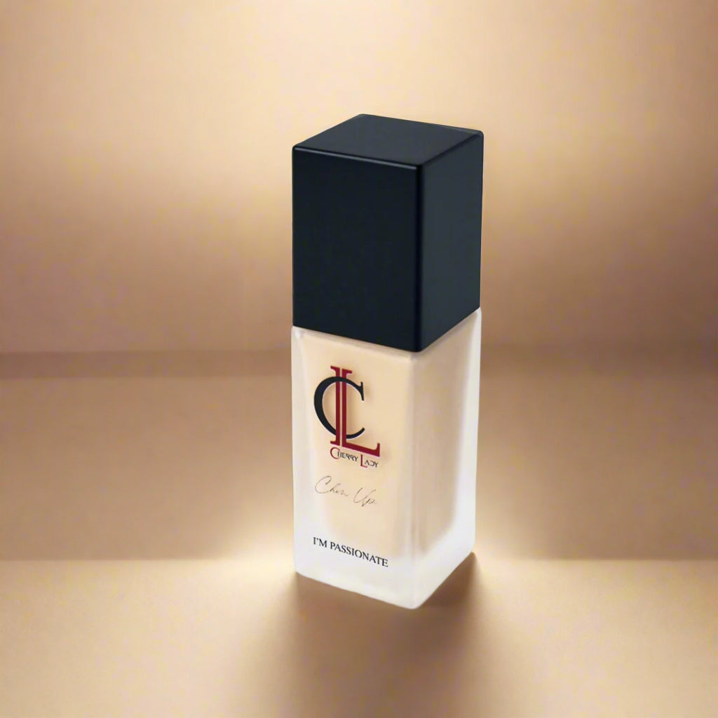Chin Up Face Foundation, Cherry Lady Beauty, Vegan foundation, spf 15, spf, matte finish, filter effect, mineral, waterproof, vitamin E, Saudi, UAE