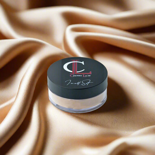 Cherry Lady nude beige Loose Powder for Face – Mineral, Anti-Acne, Long-Lasting-Filter effect-smooth makeup