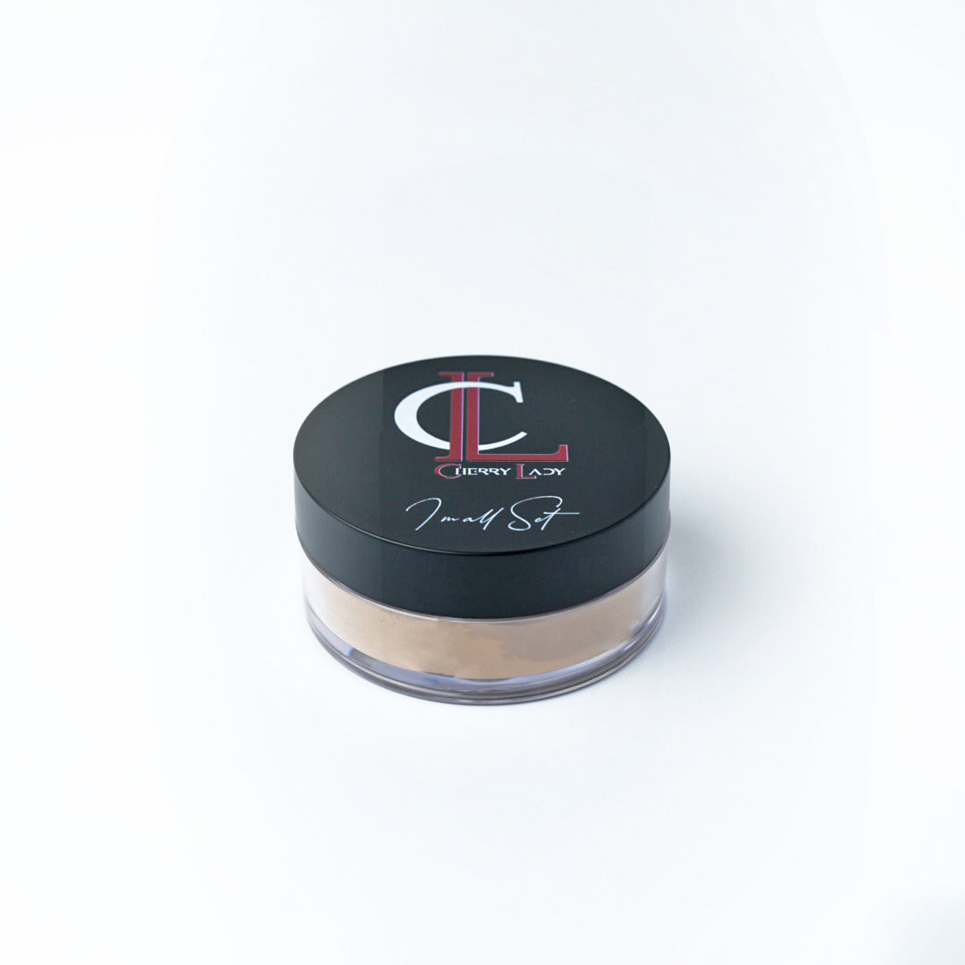 Cherry Lady Caramel Loose Powder for Face – Mineral, Acne-Fighting, Long-Lasting